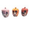 Beautiful Home Ceramic Tea Coffee Sugar Jars And Lid 3 Pcs Set